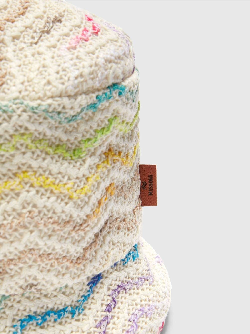 Missoni Bucket hat in maglia di misto cotone chevron Moda
