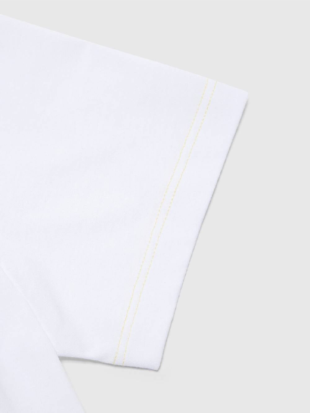 Missoni Polo a maniche corte in cotone con inserti fiammati Italia