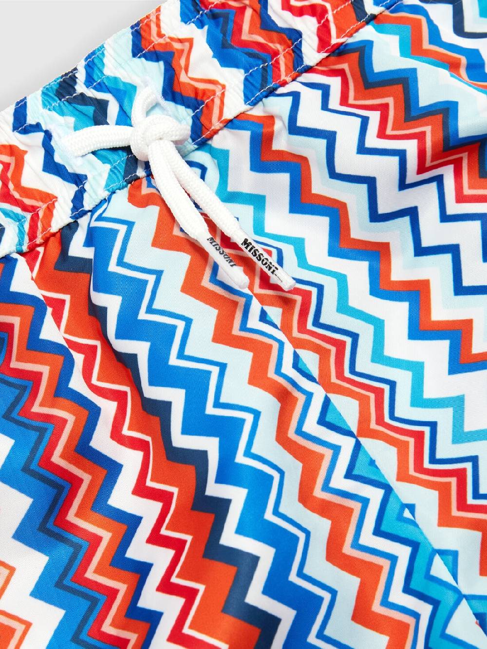 Missoni Boxer mare con stampa zig zag e logo 2025