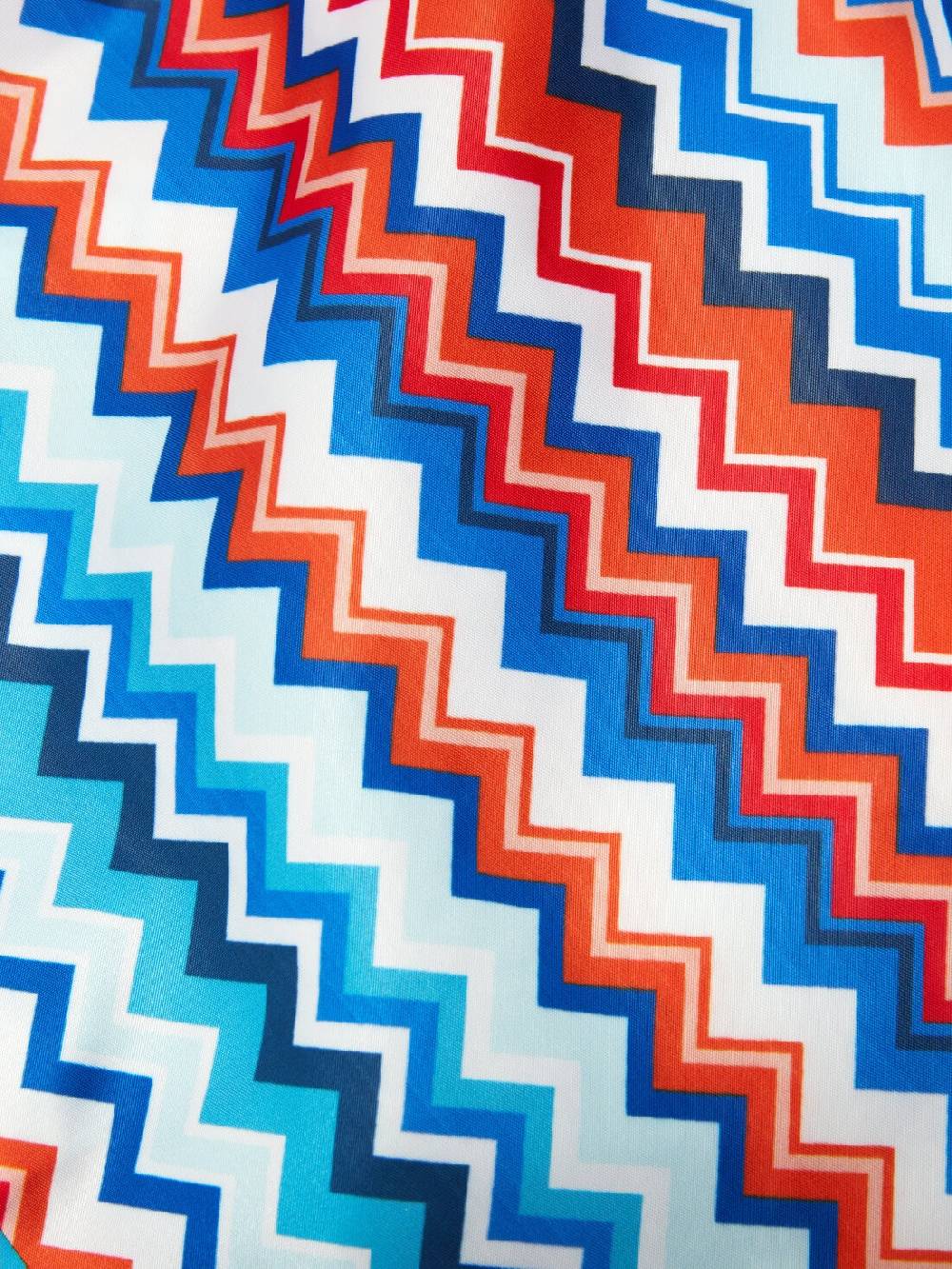 Missoni Boxer mare con stampa zig zag e logo 2025