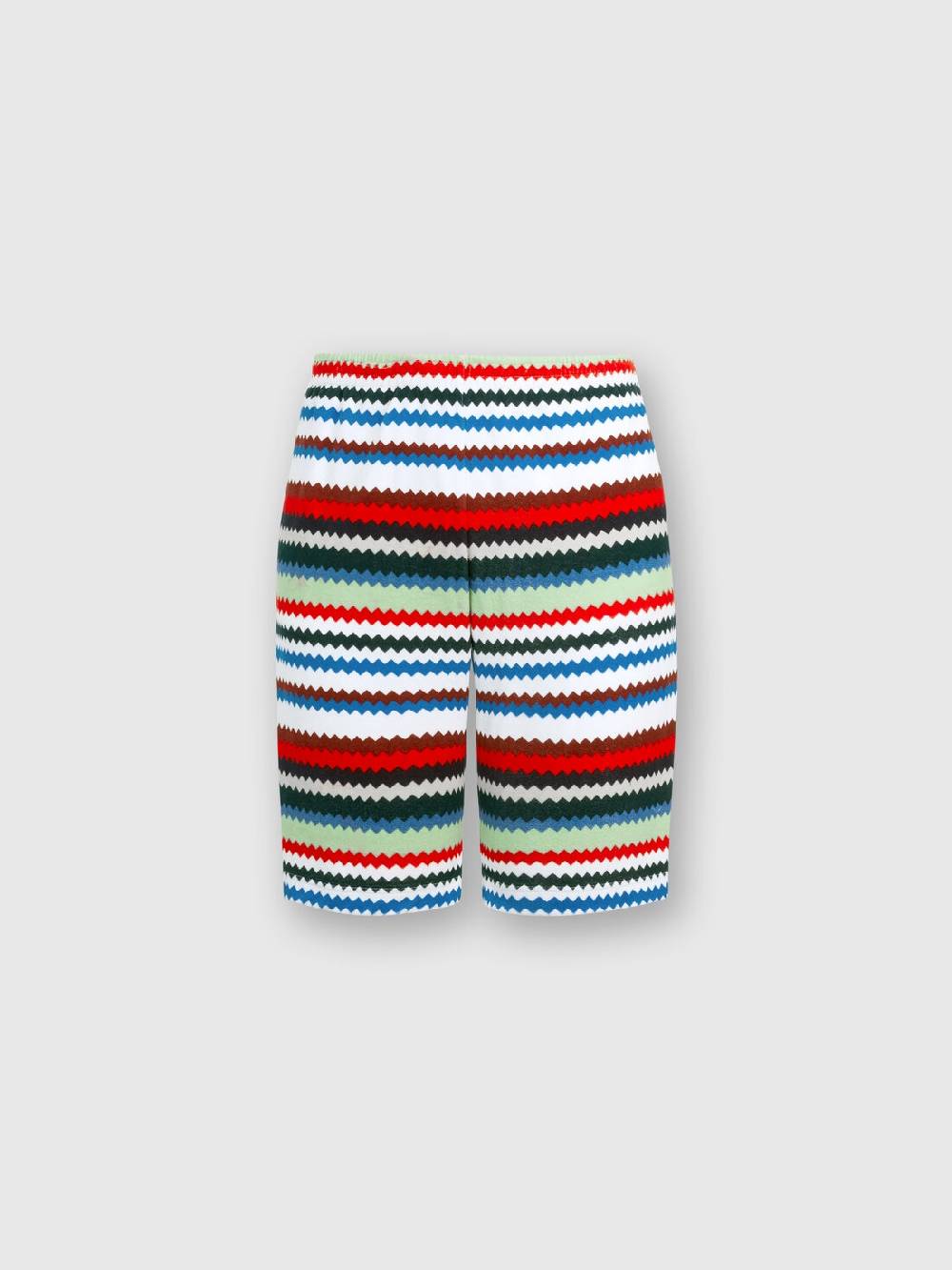 Missoni Shorts in spugna stampa zig zag Qualità Garantita