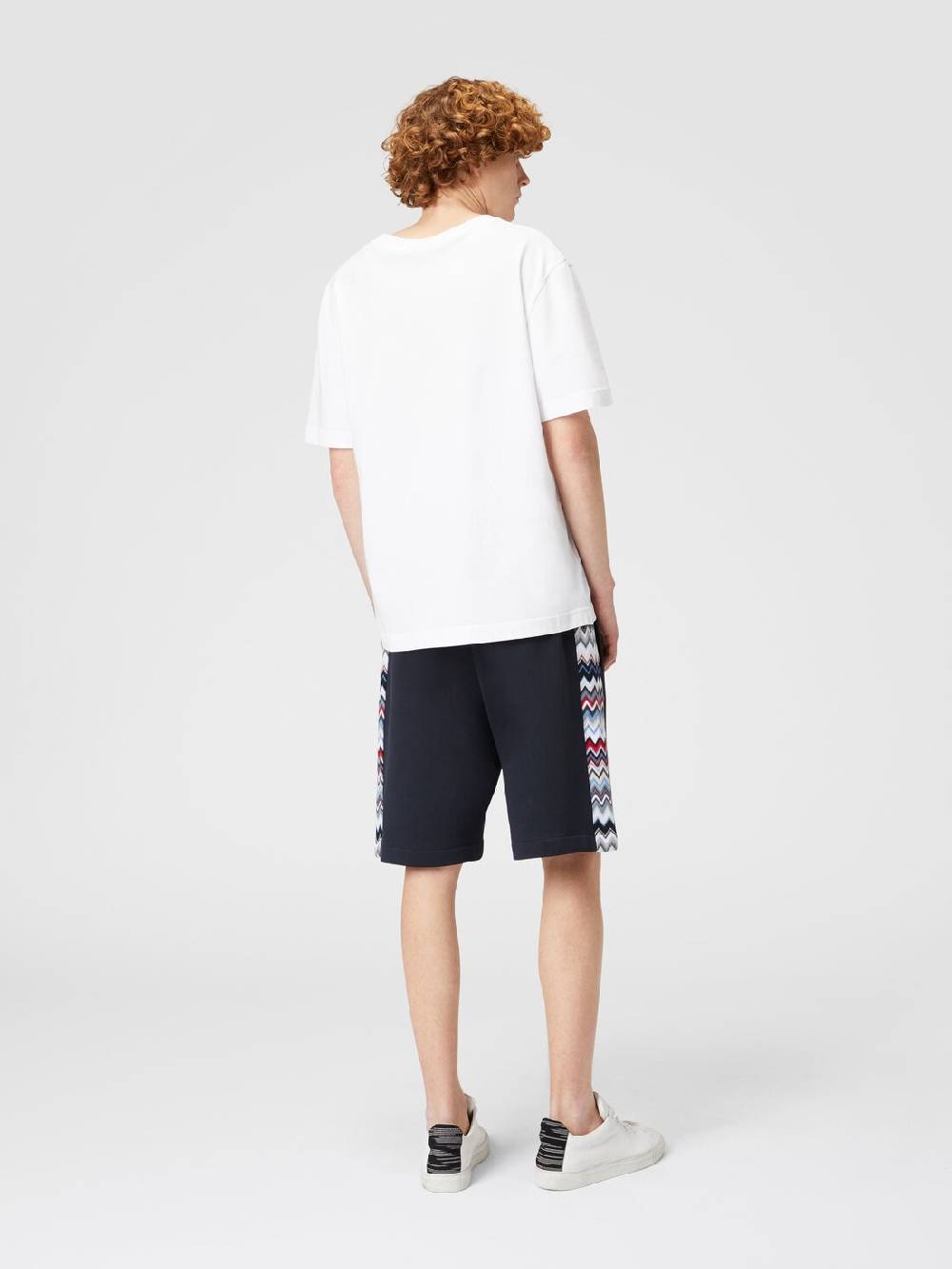 Missoni Shorts in cotone con inserti chevron Negozi Online