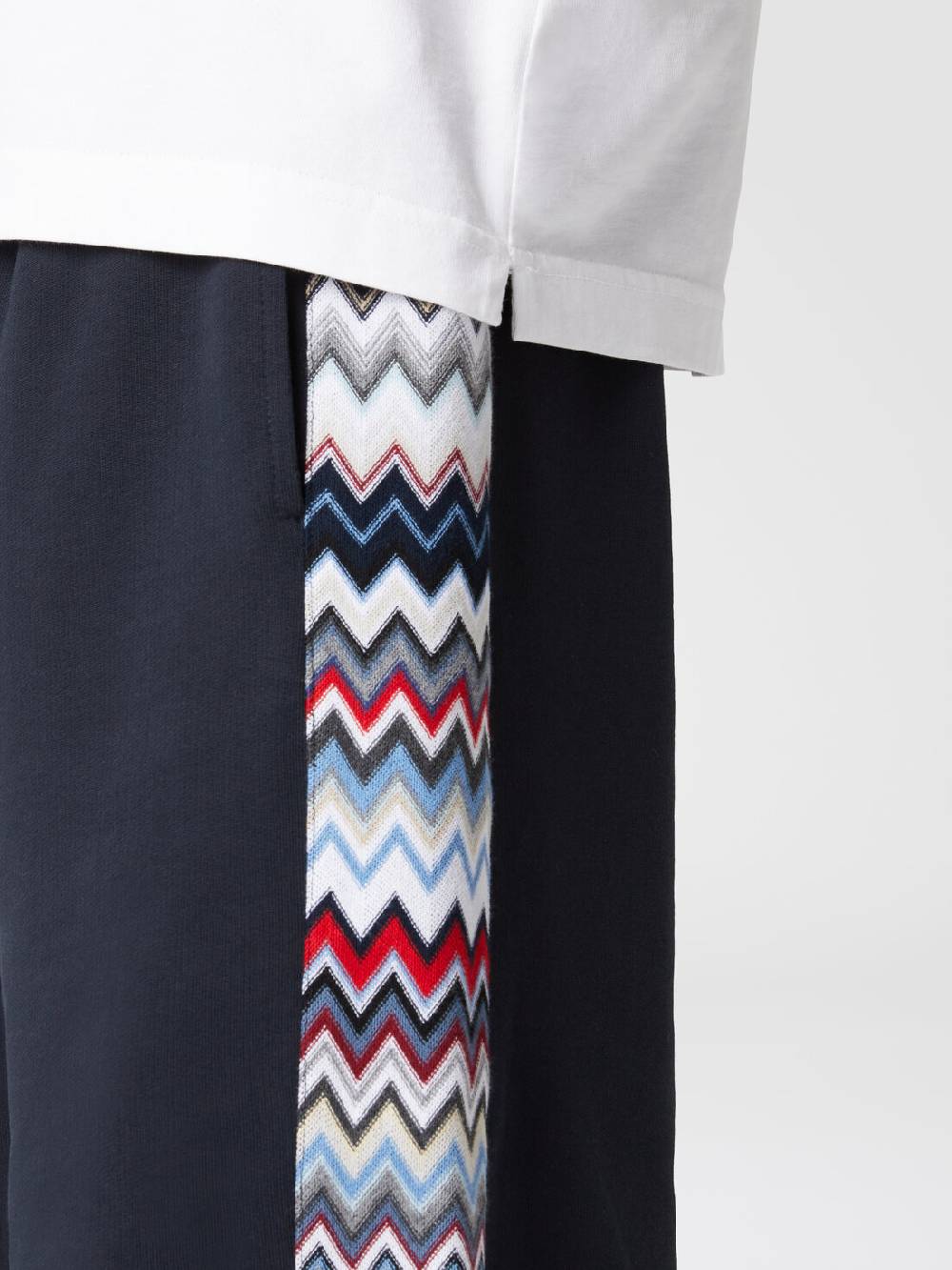 Missoni Shorts in cotone con inserti chevron Negozi Online