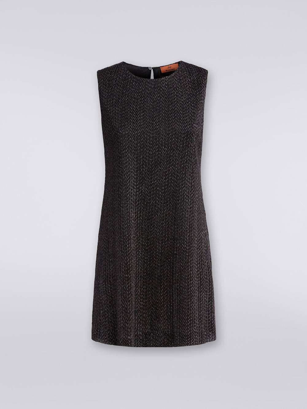 Missoni Mini-abito senza maniche in viscosa lamé Presa