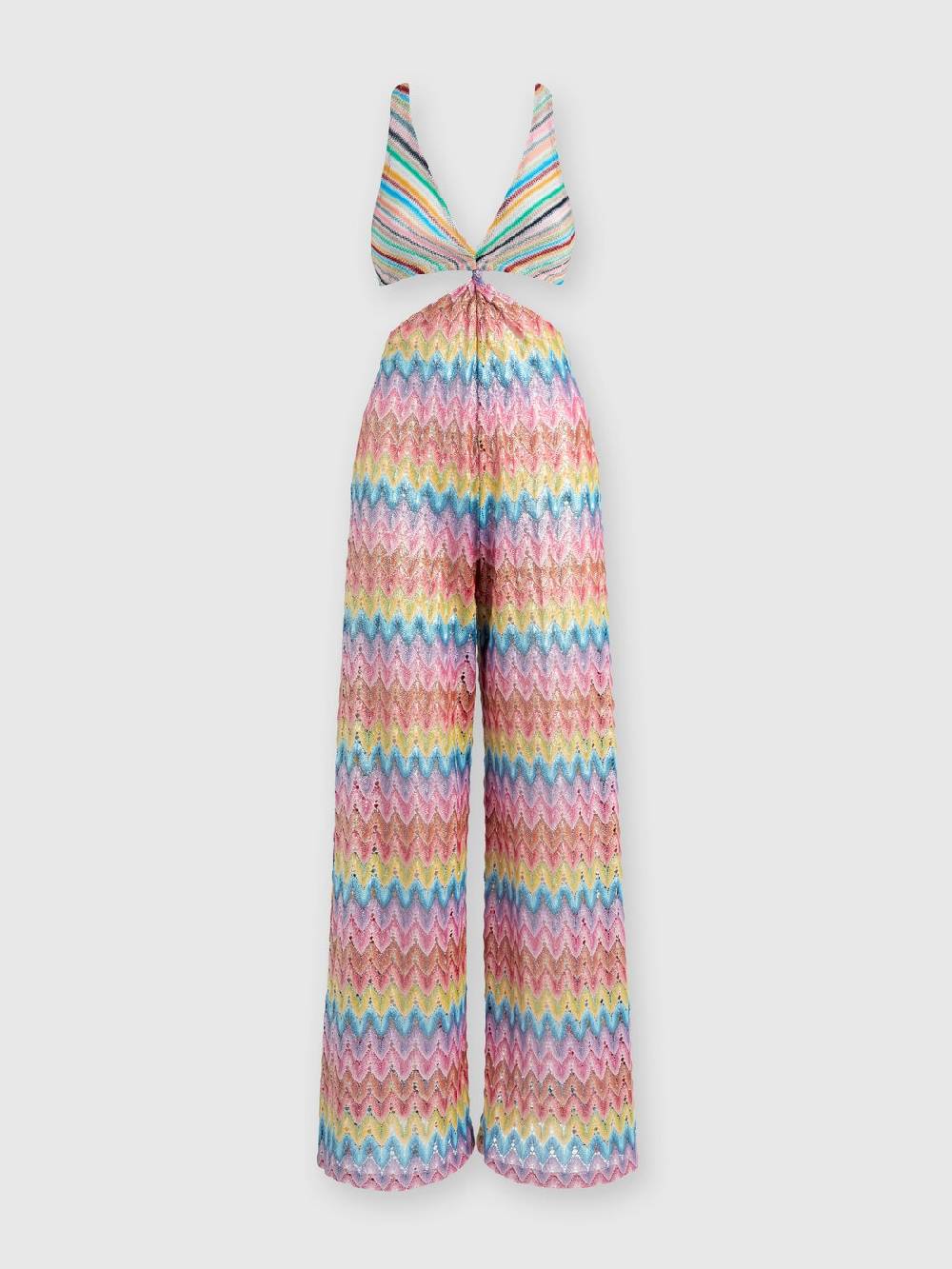 Missoni Tuta patchwork in misto cotone con dettagli cut out Vendita Economica