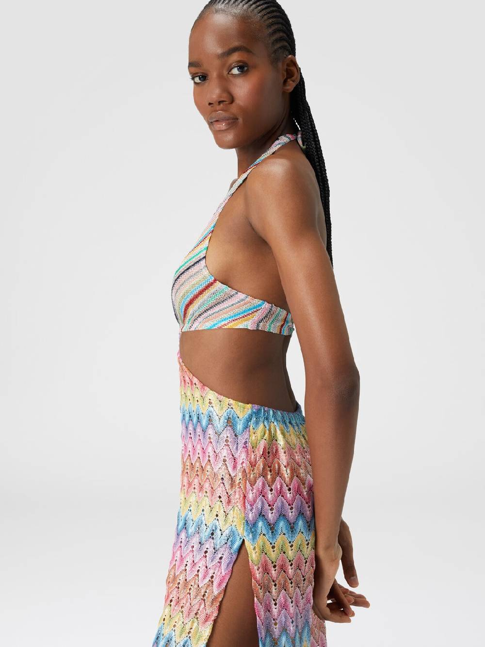 Missoni Tuta patchwork in misto cotone con dettagli cut out Vendita Economica