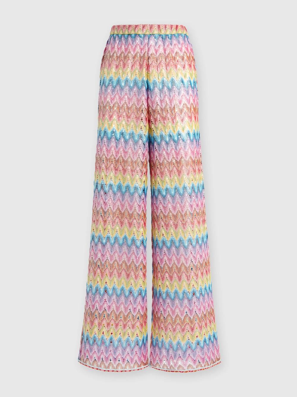 Missoni Pantaloni in pizzo di misto cotone spalmato In Saldo
