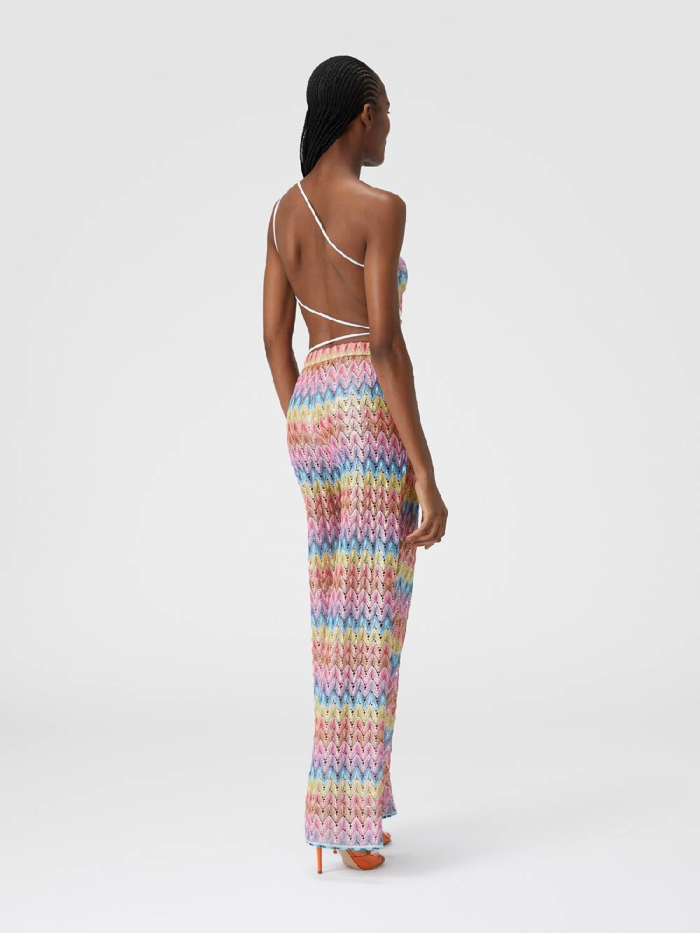Missoni Pantaloni in pizzo di misto cotone spalmato In Saldo