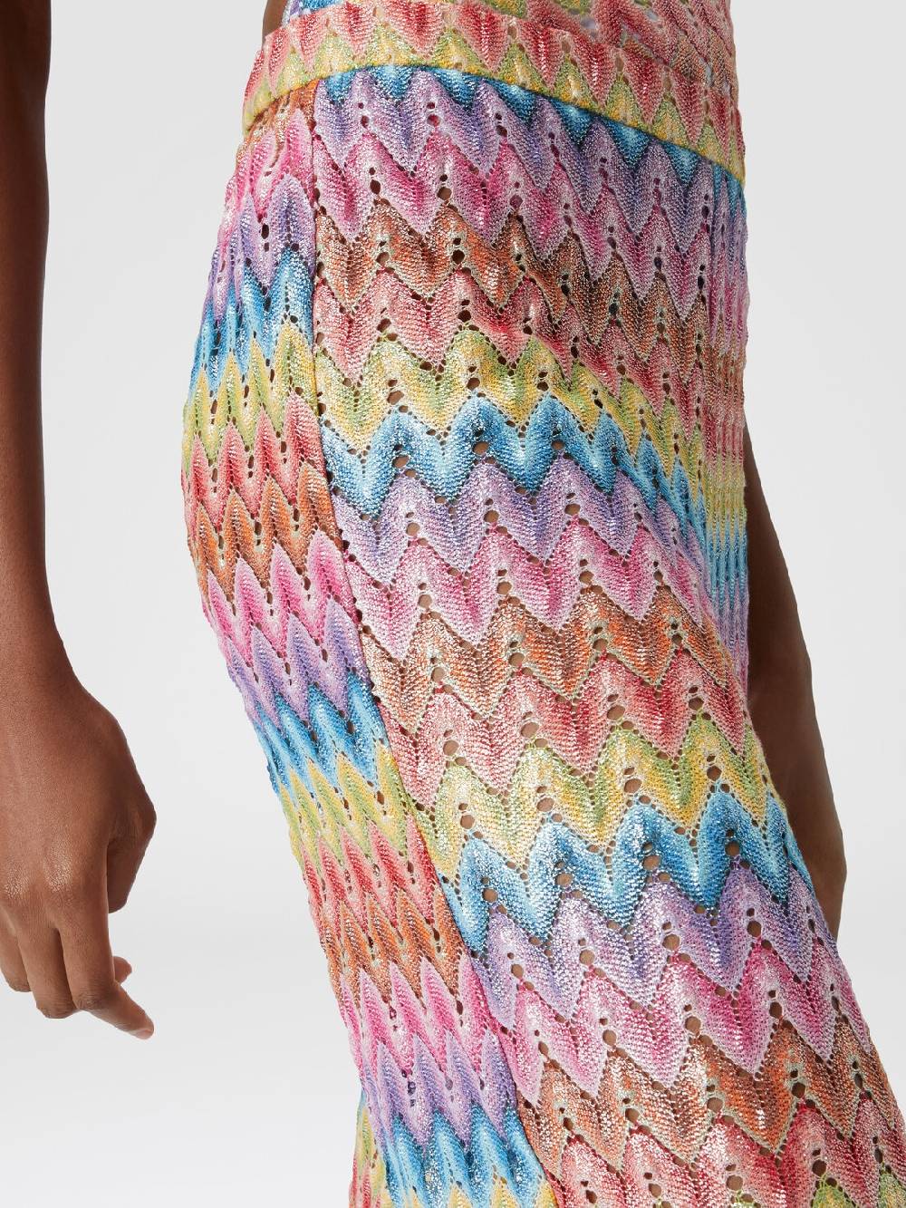 Missoni Pantaloni in pizzo di misto cotone spalmato In Saldo