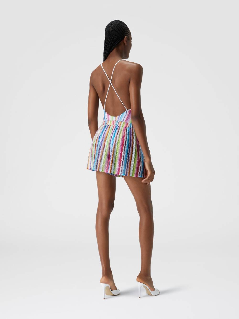 Missoni Shorts copricostume stampa zig zag Moda