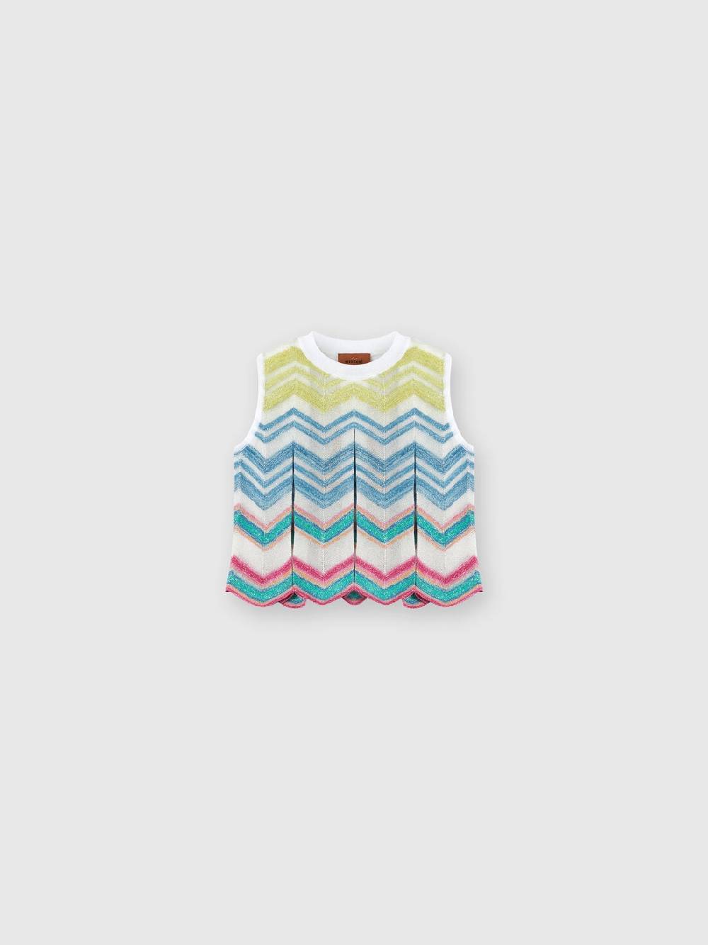 Missoni Top senza maniche in maglia di misto viscosa lamé Acquista Ora