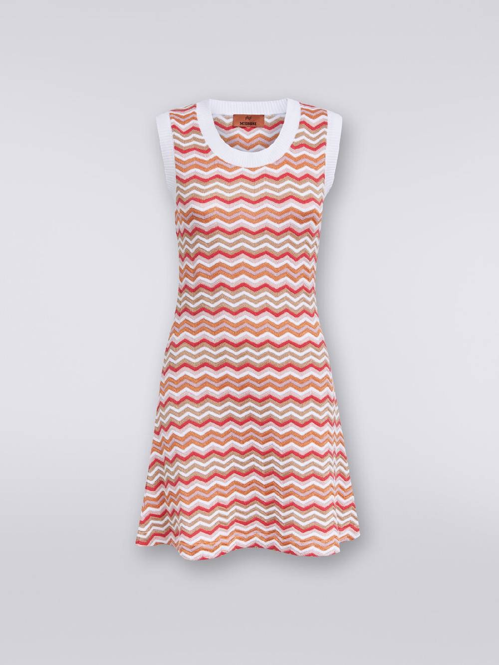 Missoni Abito senza maniche in maglia zig zag Sconto