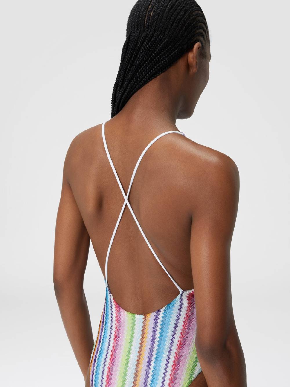 Missoni Costume intero stampa zig zag con scollatura a V Economico