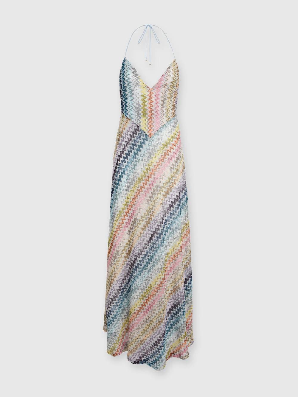 Missoni Slip dress con laccetto sul collo e applicazioni in perle Vendita Calda