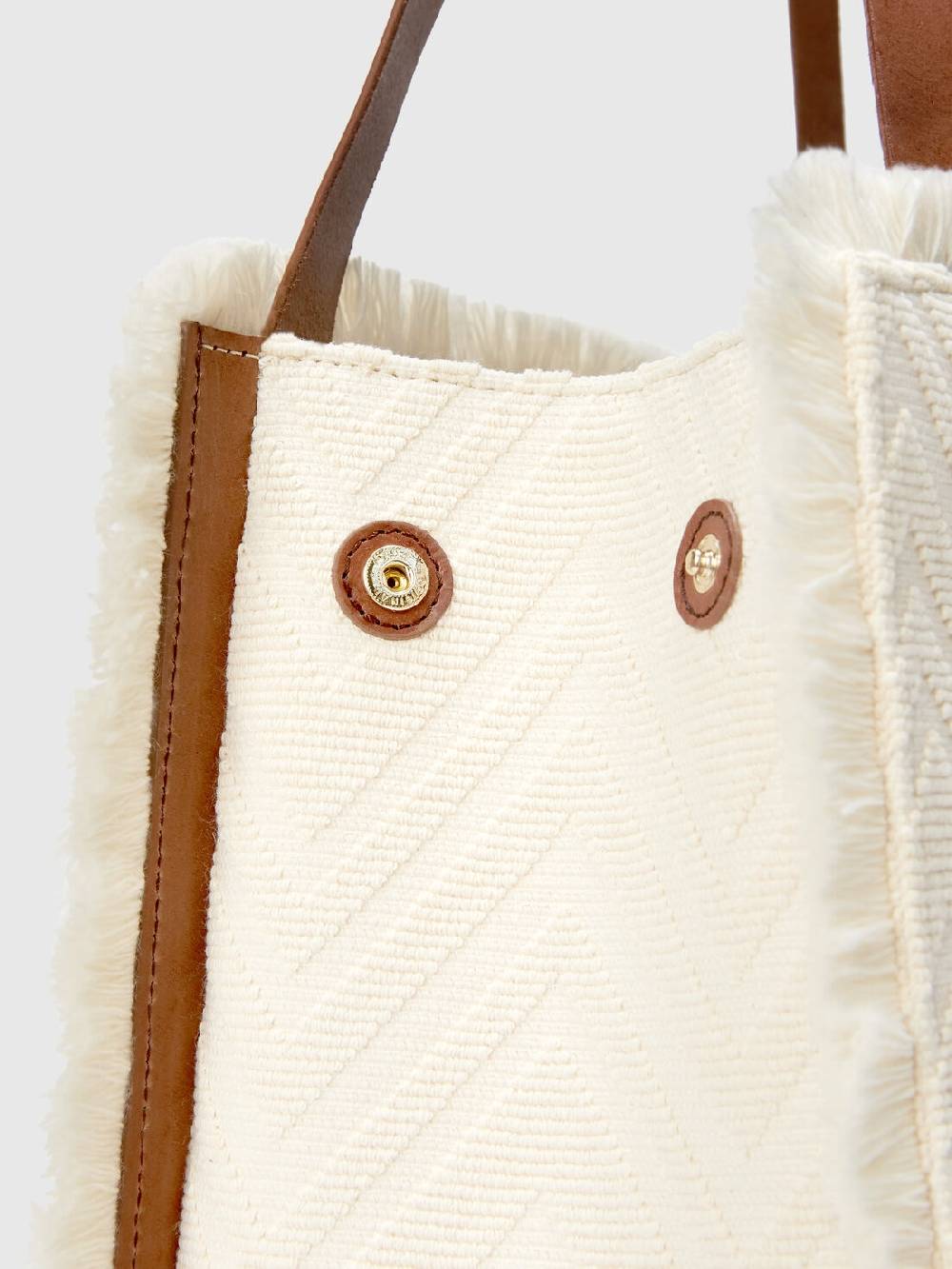 Missoni Tote bag in misto cotone con motivo chevron 2025