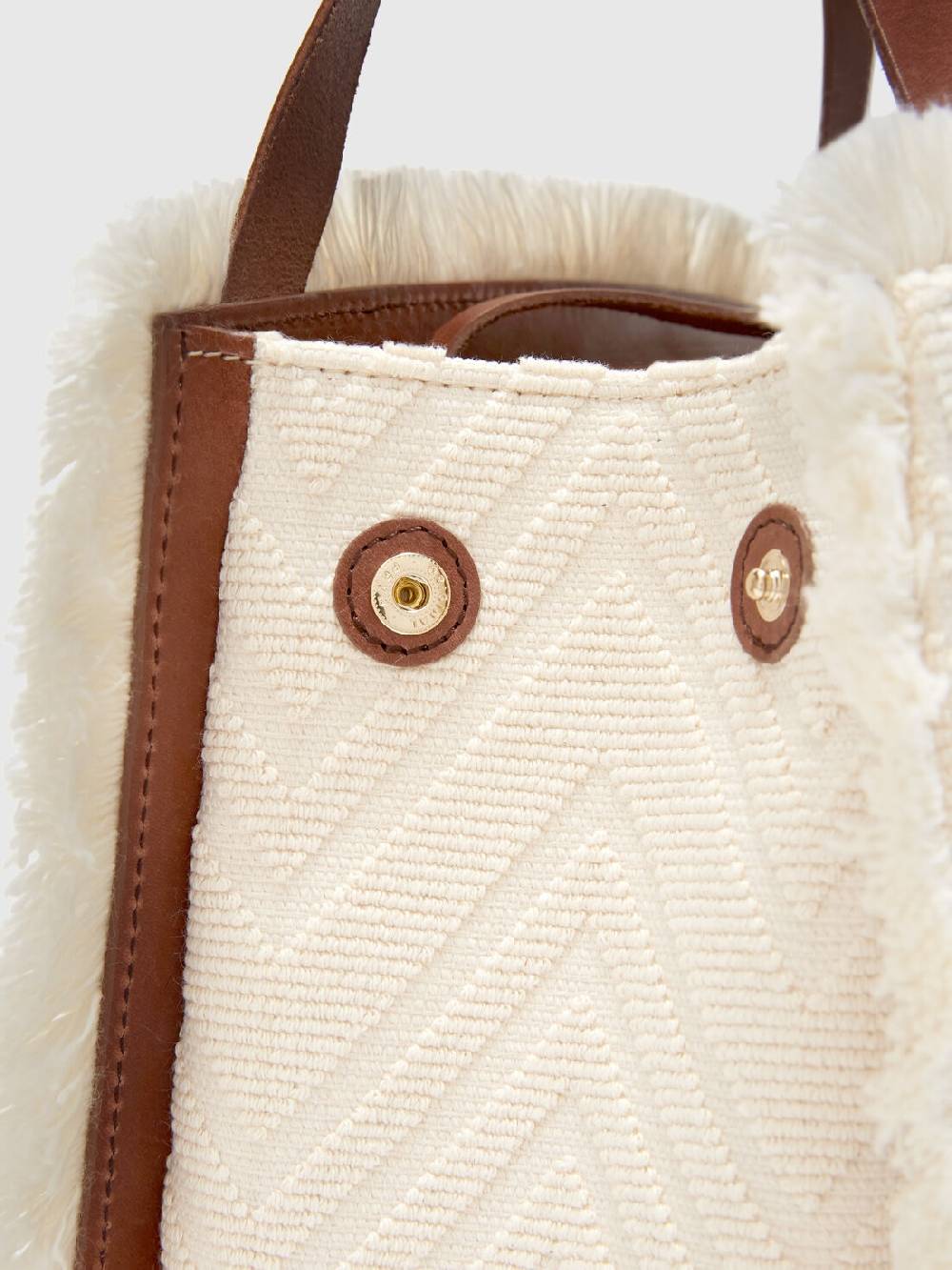 Missoni Tote bag in misto cotone chevron In Linea