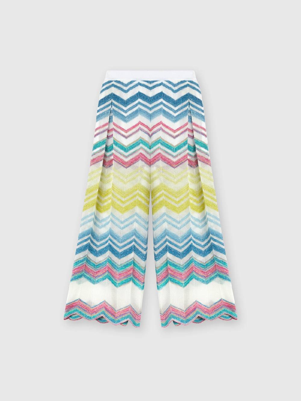 Missoni Pantaloni in misto viscosa zig zag con lurex Soddisfazione Garantita