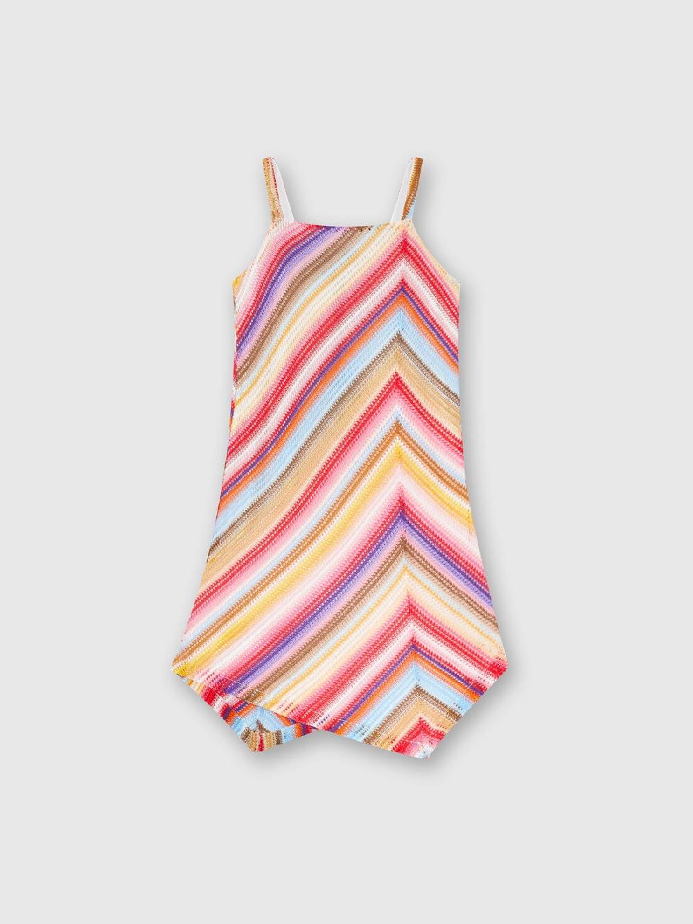 Missoni Abito in maglia di viscosa con spalline Consegna Veloce