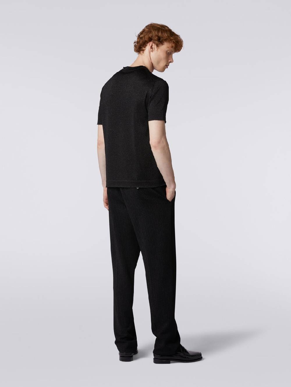 Missoni Pantaloni chino in viscosa con lurex Offerta