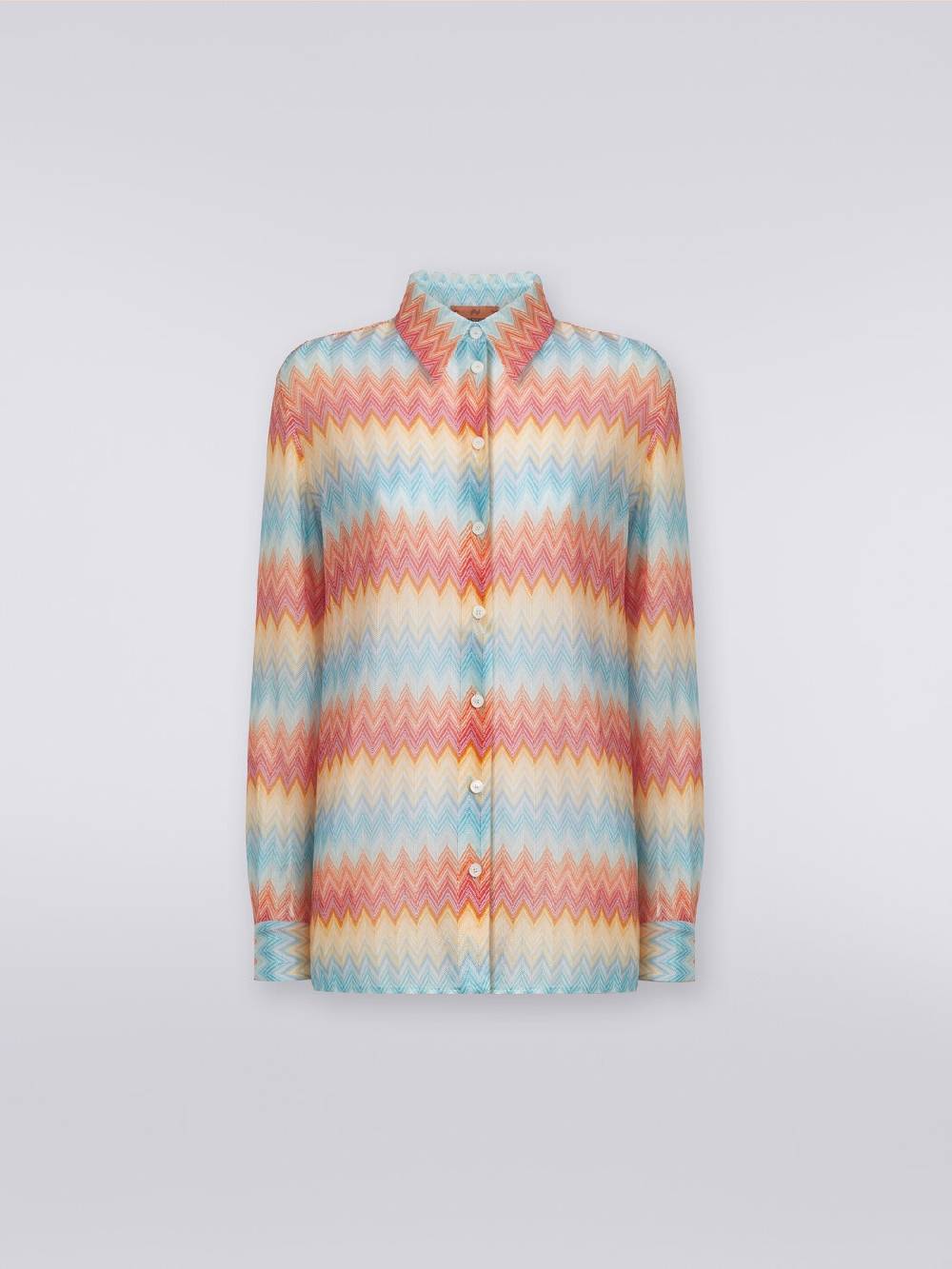 Missoni Camicia in maglia di viscosa chevron Promozione temporanea