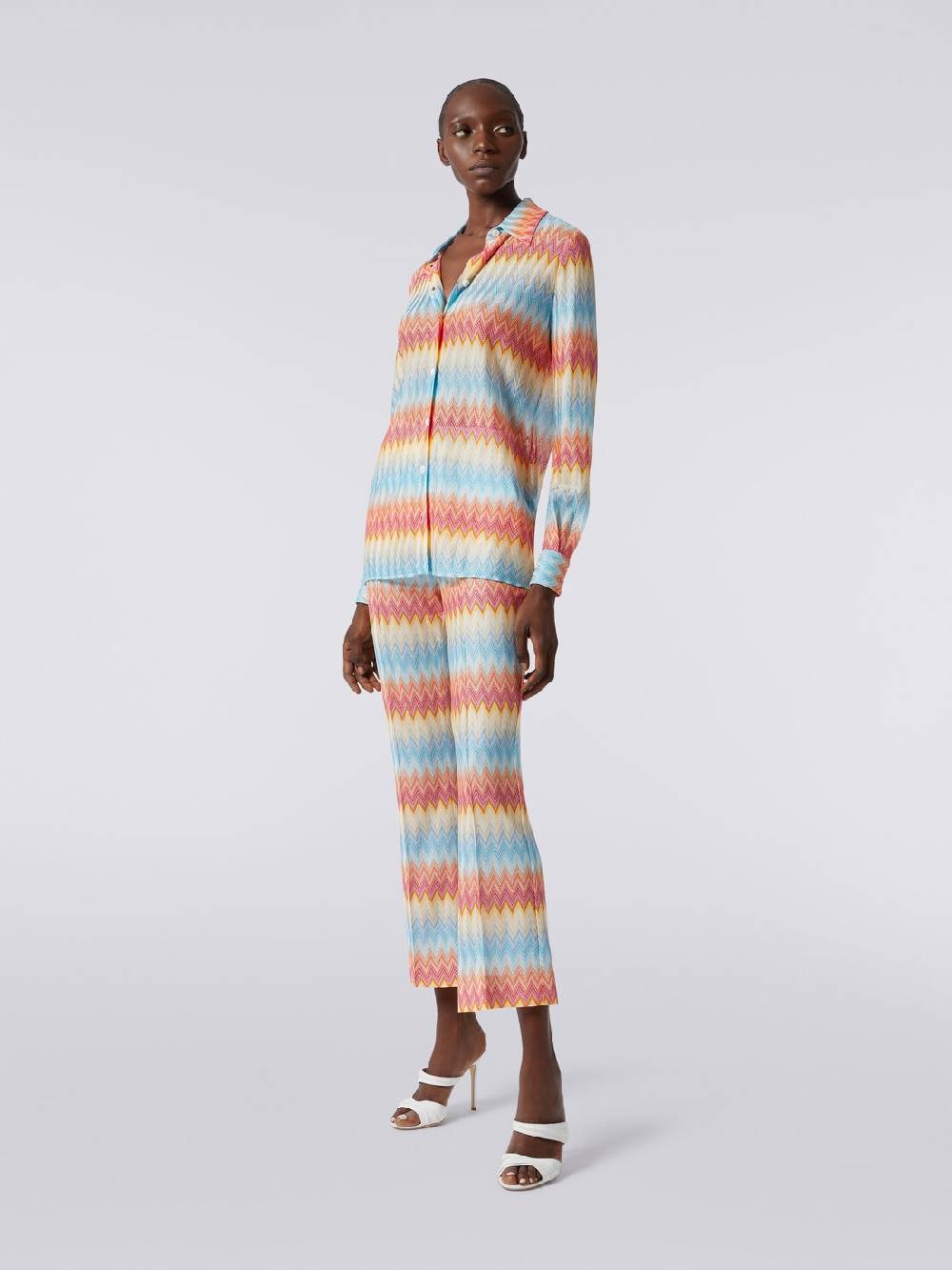 Missoni Camicia in maglia di viscosa chevron Promozione temporanea
