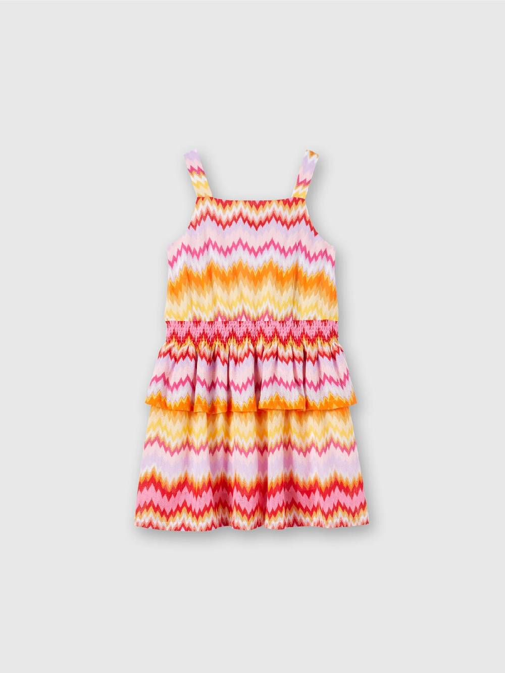 Missoni Abito in misto cotone zig zag Spedizione Gratuita