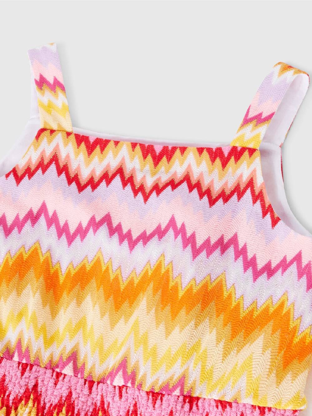 Missoni Abito in misto cotone zig zag Spedizione Gratuita