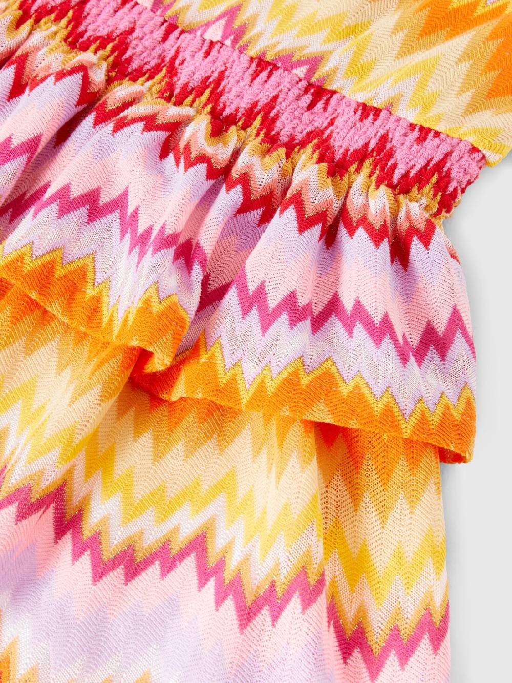 Missoni Abito in misto cotone zig zag Spedizione Gratuita