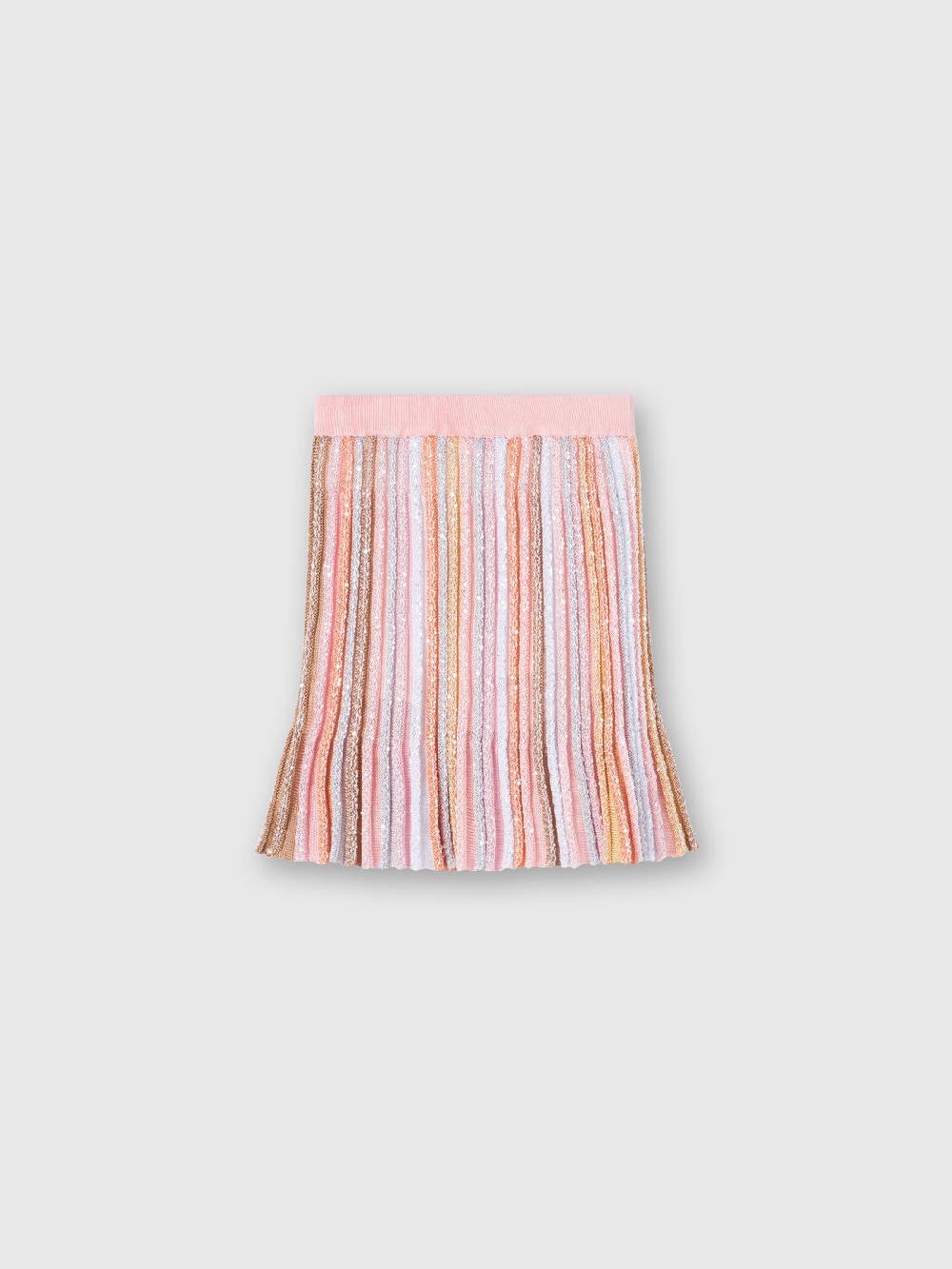 Missoni Gonna in maglia di viscosa plissée con elastico in vita Negozi Online