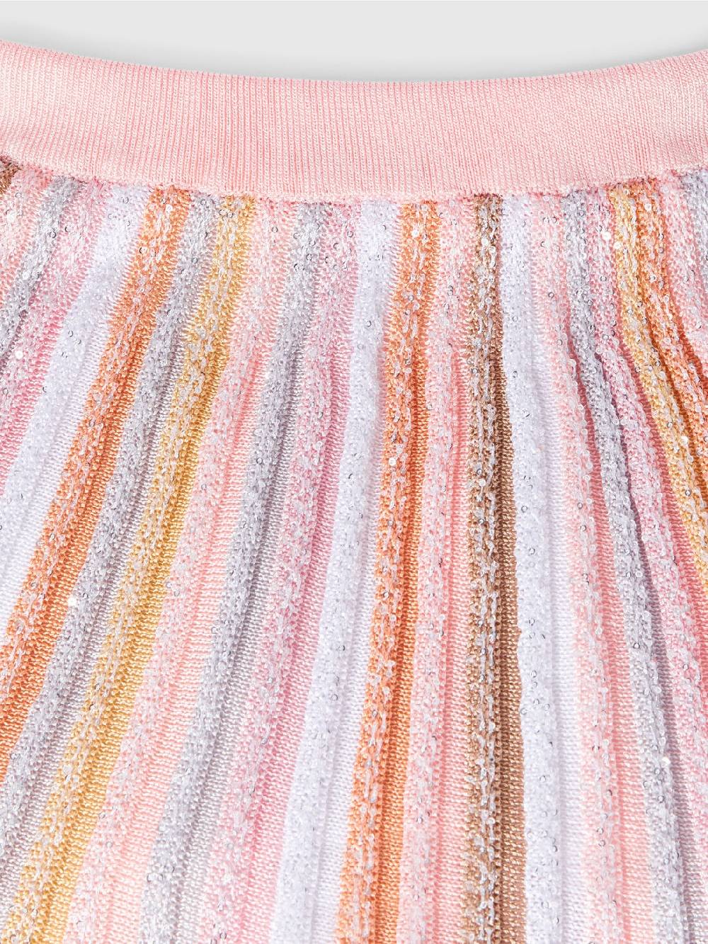 Missoni Gonna in maglia di viscosa plissée con elastico in vita Negozi Online