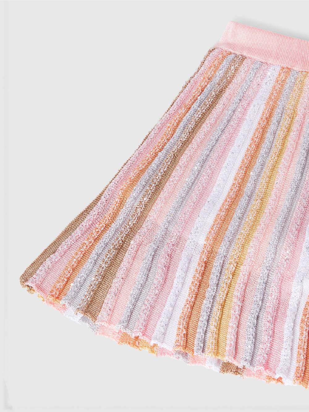 Missoni Gonna in maglia di viscosa plissée con elastico in vita Negozi Online