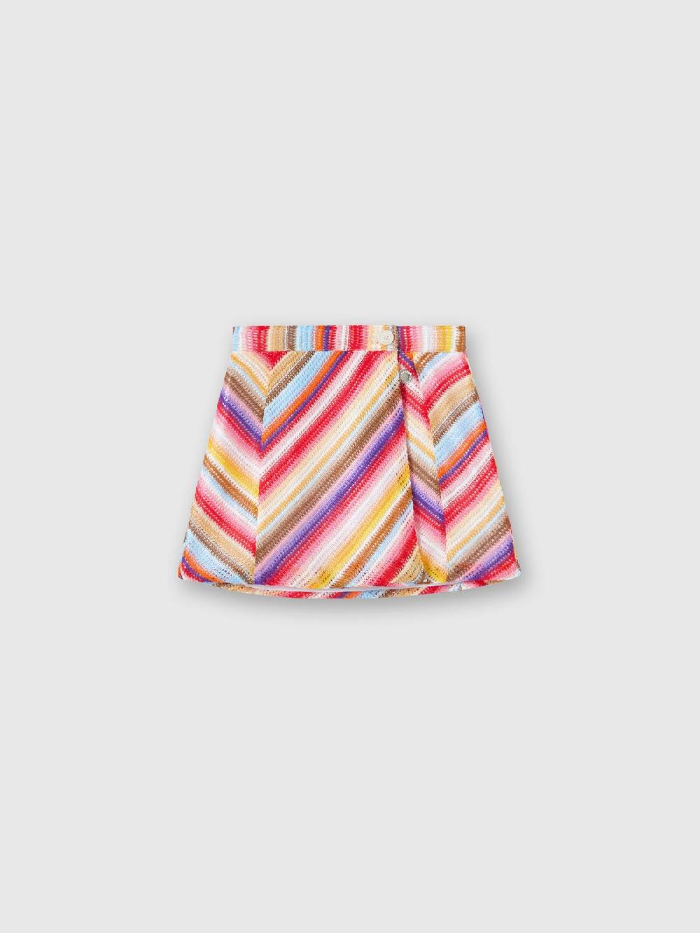 Missoni Gonna a portafoglio in viscosa chevron Prezzo Ridotto