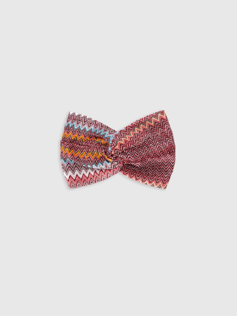 Missoni Fascia in viscosa con motivo chevron Convenienza