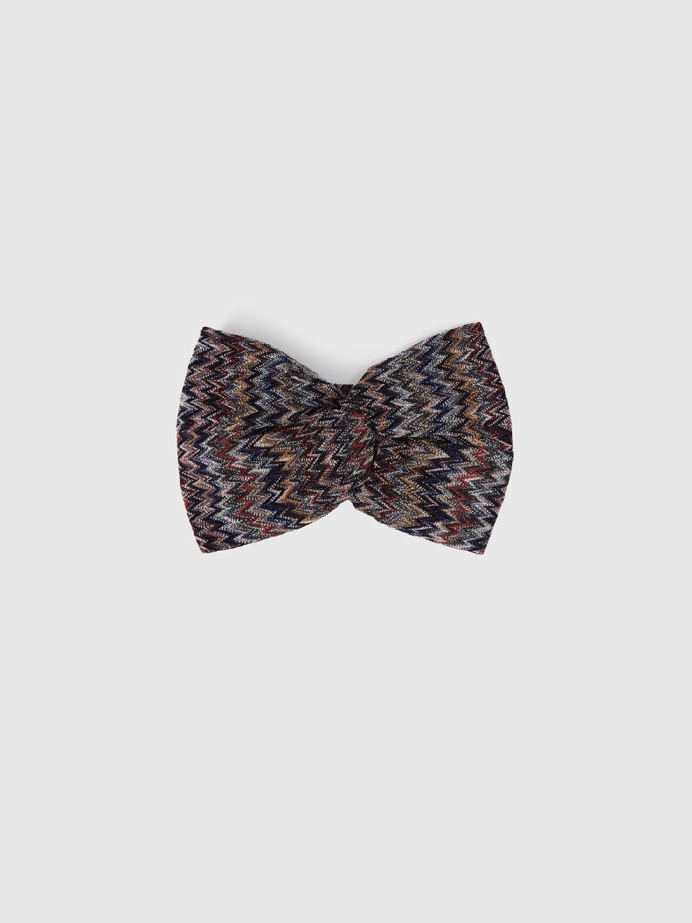 Missoni Fascia in viscosa chevron con lurex Novità