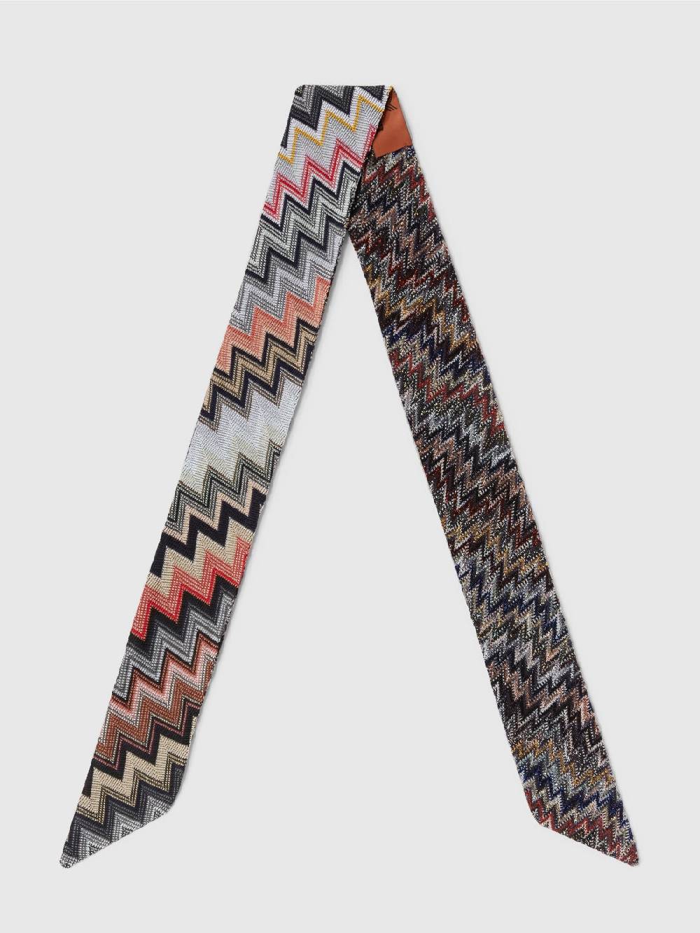 Missoni Foulard in cotone e viscosa zig zag Sconto