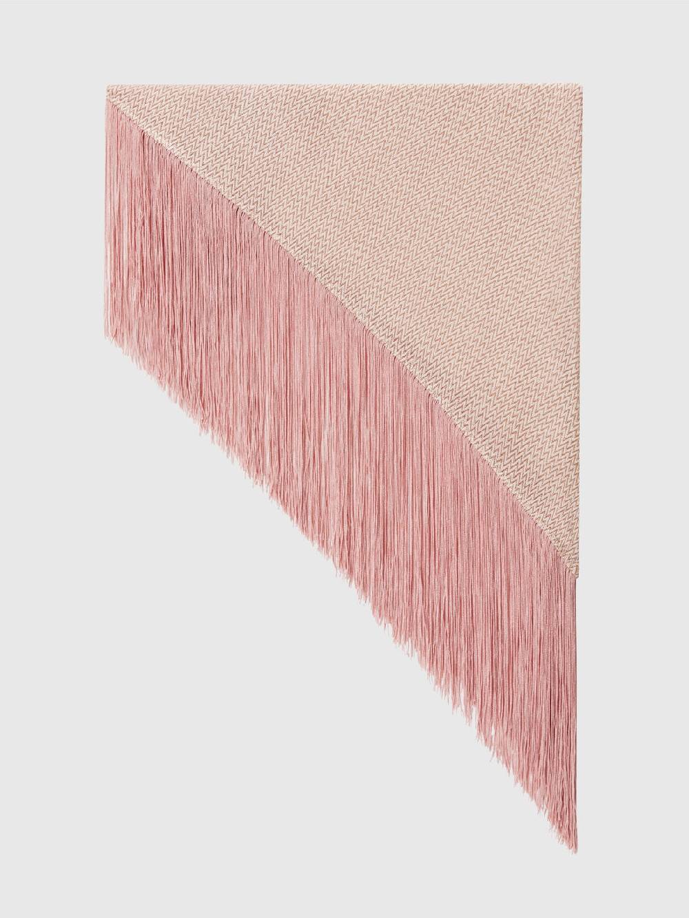 Missoni Scialle in viscosa lamé chevron con frange Offerta