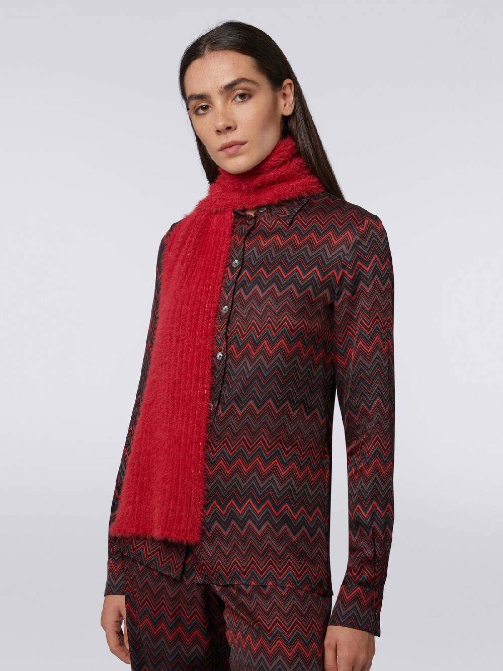Missoni Sciarpa in misto lana a due facce In Vendita