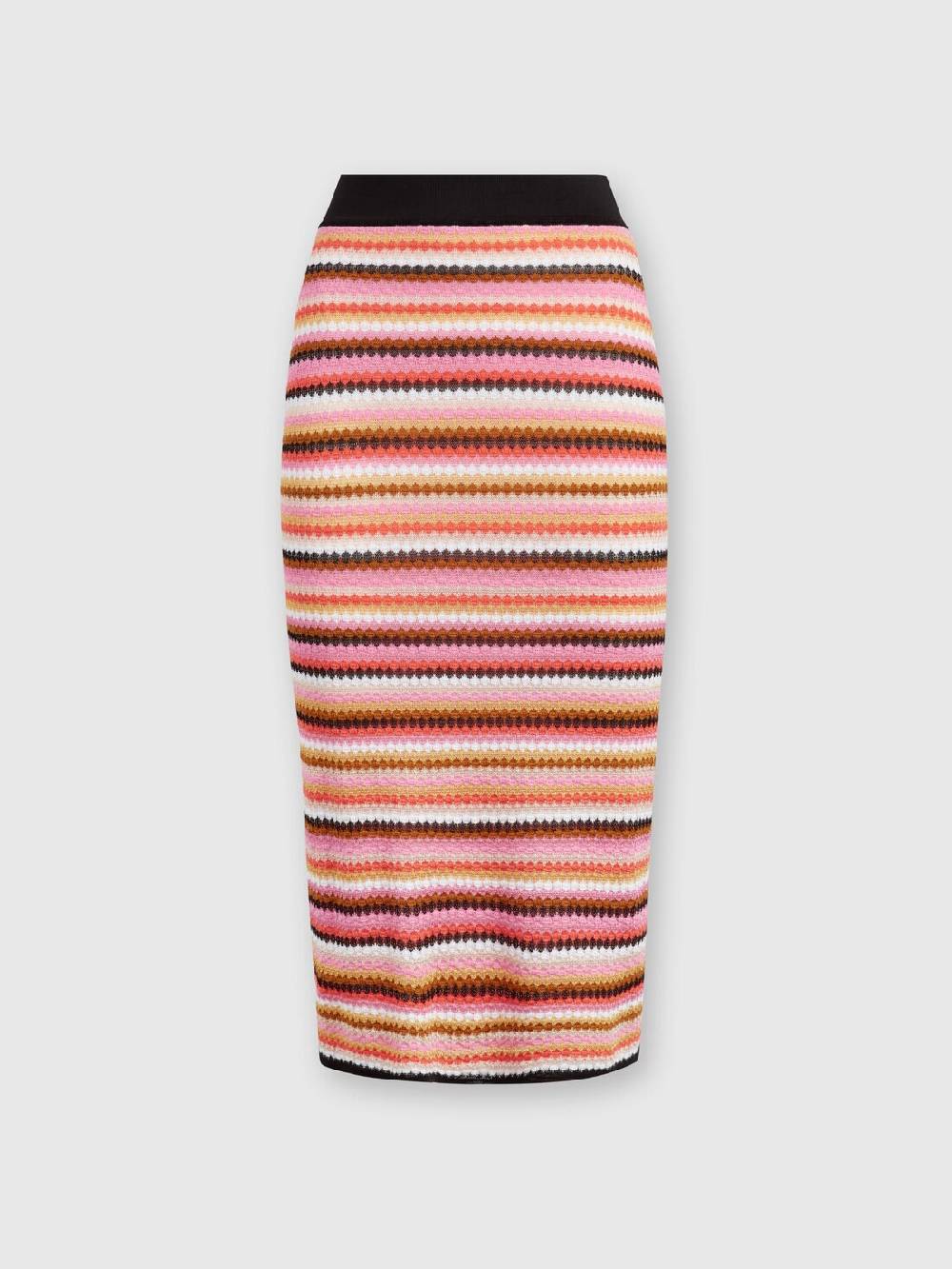 Missoni Gonna midi in cotone e viscosa zig zag Offerte