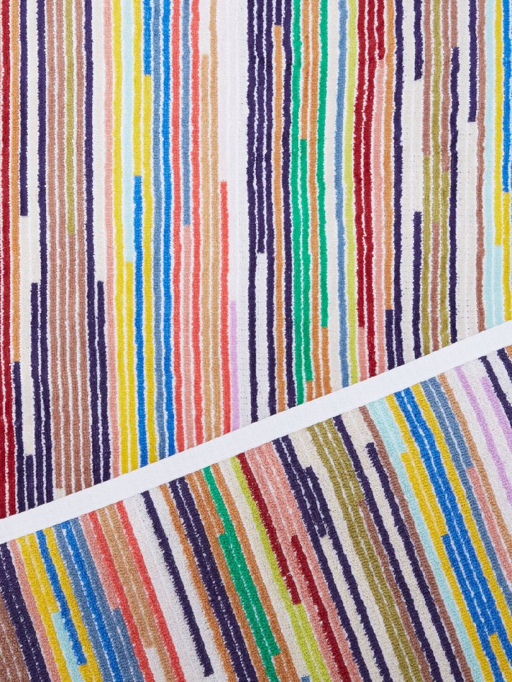Missoni Set 2 pezzi di asciugamani da bagno Melody in spugna di cotone fiammata Vendita Economica