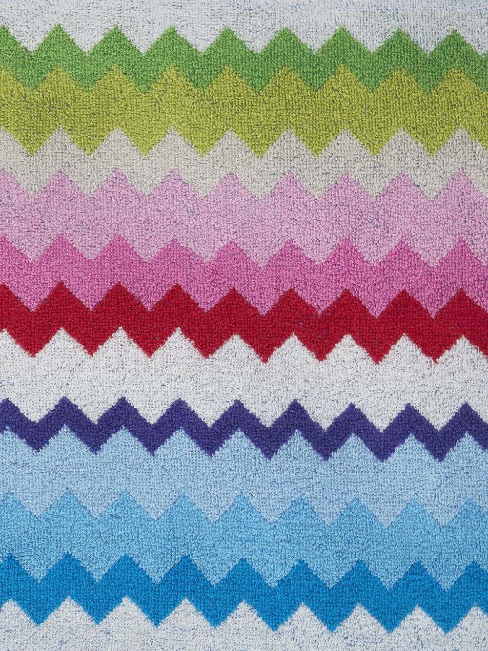 Missoni Telo mare 100x180 cm Riverbero in spugna di cotone zig zag Moda
