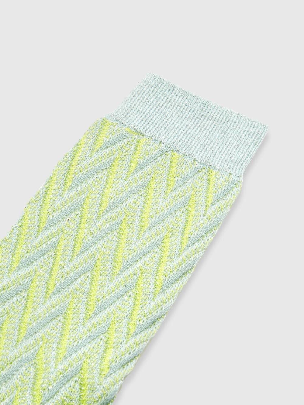 Missoni Calze in cotone e nylon chevron Italy