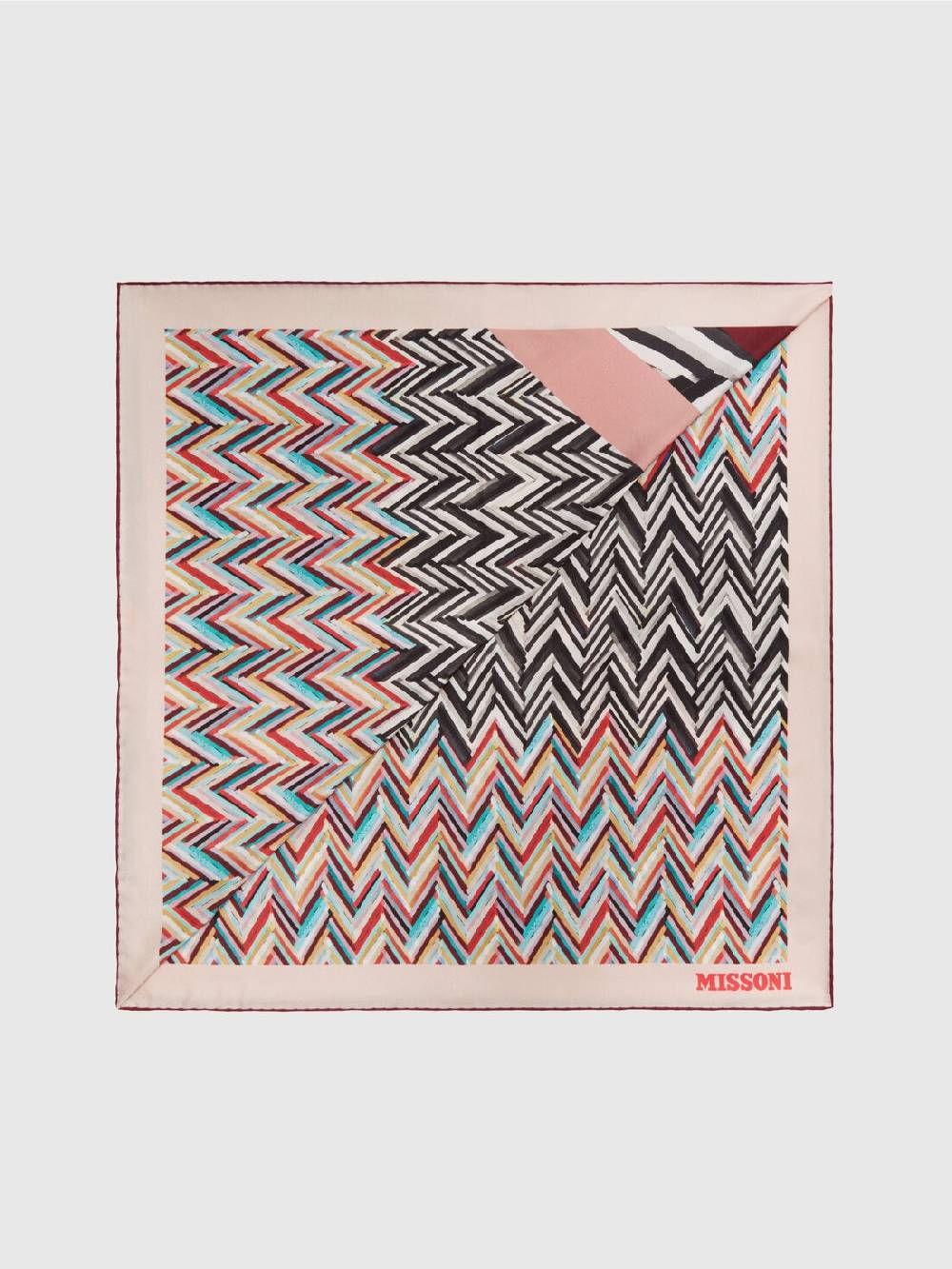 Missoni Foulard in seta con multilavorazione Italia