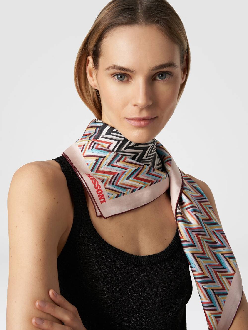 Missoni Foulard in seta con multilavorazione Italia
