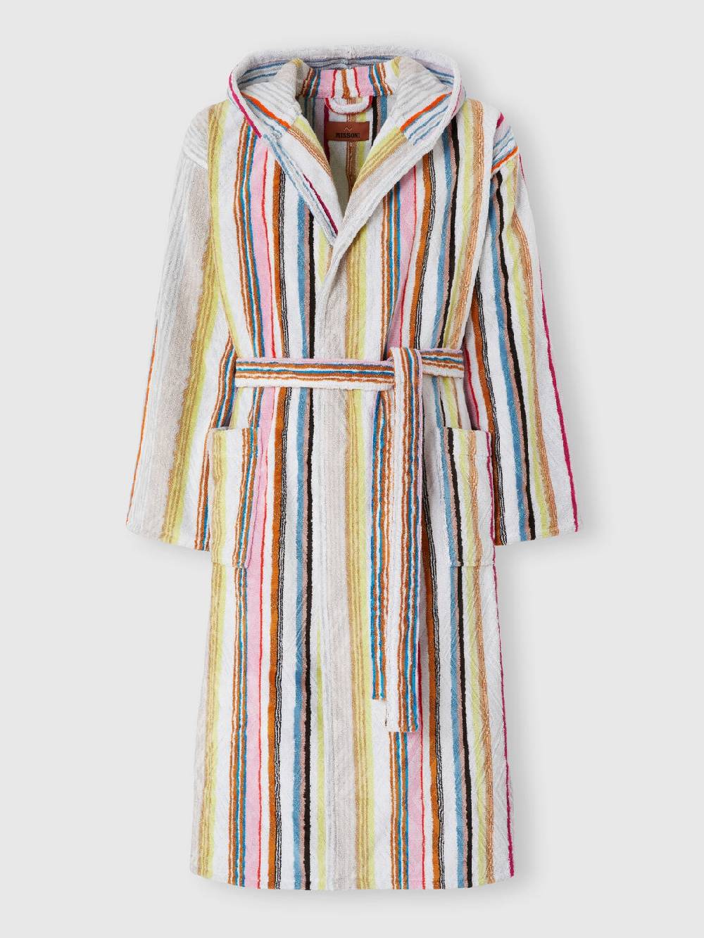 Missoni Accappatoio Moonshadow in spugna di cotone con lurex Qualità Garantita