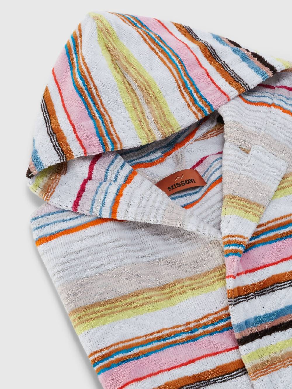 Missoni Accappatoio corto Moonshadow in spugna di cotone con lurex Negozi Online