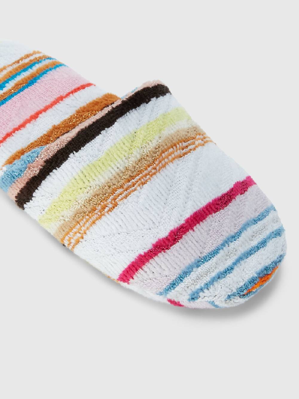Missoni Pantofole Moonshadow in spugna di cotone con lurex Acquista Ora