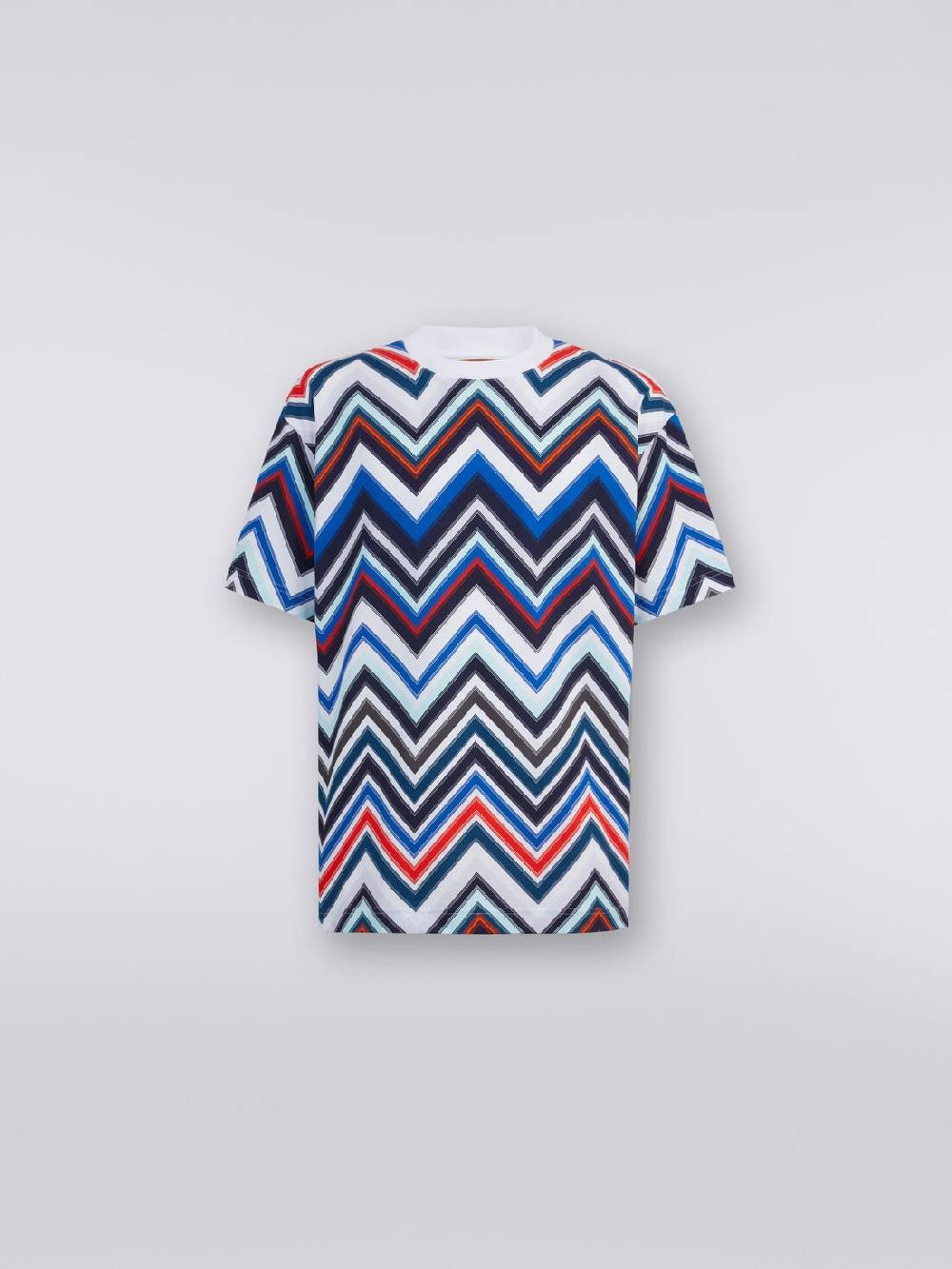 Missoni T-shirt oversize in cotone zig zag Promozione Limitata