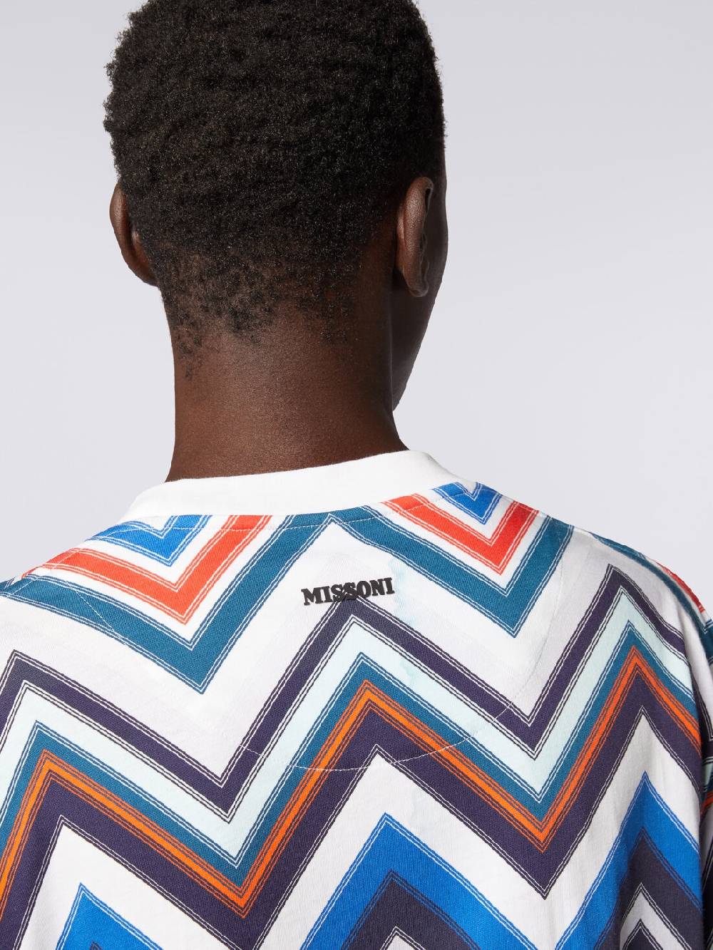 Missoni T-shirt oversize in cotone zig zag Promozione Limitata