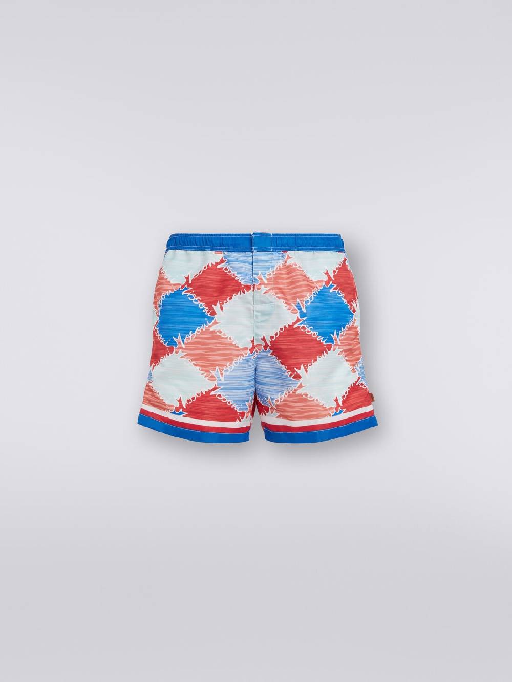Missoni Boxer mare in nylon fiammato con logo Prezzo Ridotto