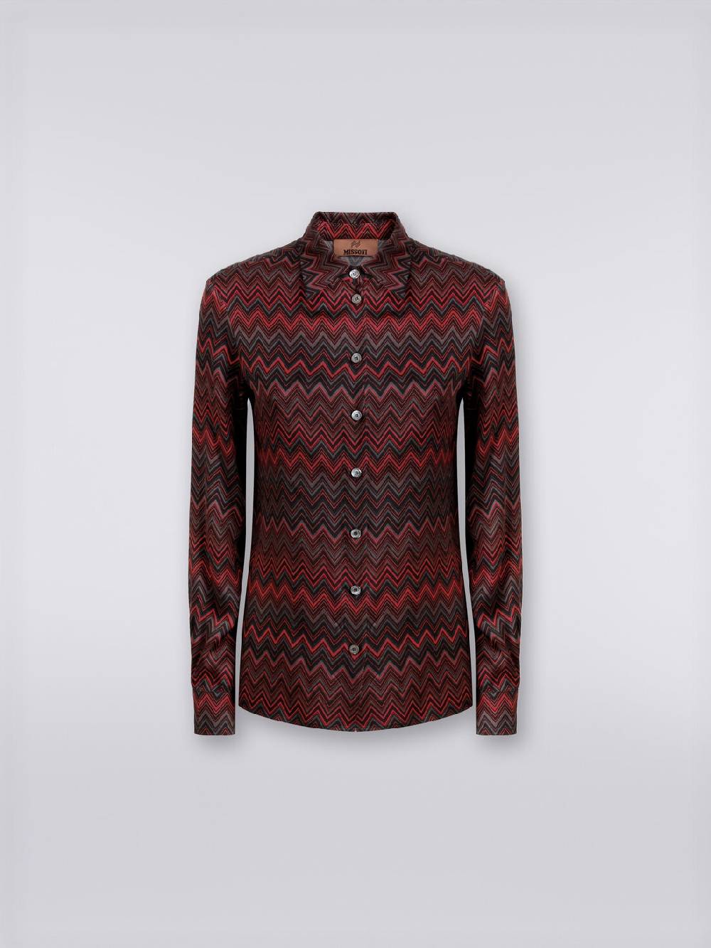 Missoni Camicia in viscosa jacquard a zig zag Economico